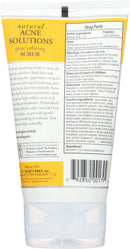 Burt's Bees Burt's Bees Natural Acne Solutions Pore Refining Cleansing Scrub, Exfoliating Face Wash for Oily Skin, 4 Oz (package May Vary), 4 ounces Burt's Bees