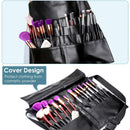Hotrose Professional Cosmetic Makeup Brush Bag with Artist Belt Strap for Women ( Brush Not Included ) (Large) Hotrose