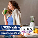Liposomal Glutathione Supplement 1000MG + 750MG- Glutathione Liposomal with VIT C + Phospholipid Antioxidant Complex - Liver Detox and Immune Support Supplement - 120 Caps - Powder&Liquid Alternative Infinity Warehouse