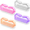 Handle Grip Nail Brush, Larbois Fingernail Scrub Cleaning Brushes for Toes and Nails Cleaner Pedicure Brushes for Men and Women (4 Pack) Larbois