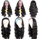 UNice Body Wave Headband Human Hair Wig Glueless None Lace Front Wig Brazilian Virgin Hair Wear and Go Wig for Black Women 150% Density 16inch UNICE Store