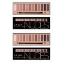 L.A. Girl Beauty Brick Eyeshadow, Nudes, 0.42 Ounce - 2 Pack L.A. Girl