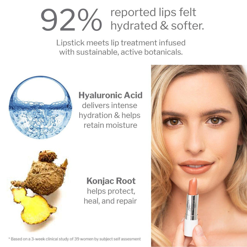 True + Luscious Super Moisture Lipstick - Vegan and Cruelty Free, Non Toxic Formula - 0.12oz, Shade: Temptation True + Luscious