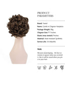 Yamel Messy Bun Scrunchie Chignon Hairpiece Updo Curly Bun Extension Combs in Messy Bun Hair Piece for Women Yamel