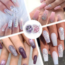 Modelones Poly Nail Gel Kit - 6 Colors with 48W Nail Lamp Slip Solution Rhinestone Glitter All In One Kit for Nail Manicure Beginner Starter Kit DIY at Home Beauty Gift modelones