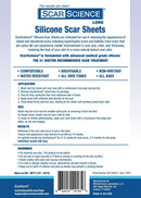 Medical Grade Silicone Scar Sheets - 7" Reusable Water-Resistant Silicone Tape for Scars - Clear Breathable Tape for C-Section, Tummy Tuck, Surgical Scars, and Keloids - 4-Pack Infinity Warehouse