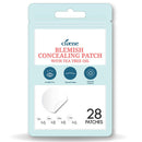 Claene Acne Pimple Concealing Patch - Invisible,Cruelty-Free, Hydrocolloid, Blemish Spot, Skin Treatment, Facial Stickers, Absorbing Cover, 4 Sizes, Blends in with skin, Vegan (28 COUNT) CLAENE