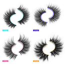 DYSILK 20 Pairs 6D Mink Eyelashes Faux Fluffy Wispy Dramatic False Eyelashes Natural Soft Volume Fake Eyelashes Long Handmade Thick Eyelashes Reusable Lashes 4 Styles Mixed No Glue Include DYSILK