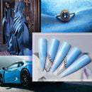 Makartt Nail Extension Gel Builder Gel, Periwinkle Blue Nail Gel Trendy Nail Art Design Easy DIY at Home 30ML P-92 Makartt Store