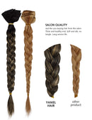 Yamel Remy Clip in Hair Extensions Human Hair 7Pcs 16 Clips Real Human Hair Extensions clip Yamel