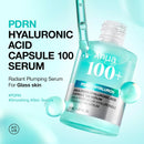Anua PDRN Hyaluronic Acid Capsule 100 Serum, Radiant Face Serum, Hyaluronic Acid, Hydration, Moisture Plumping effect, Natural color, Fragrance free, Korean Skincare, 30ml / 1.01 fl. oz Infinity Warehouse