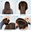 U Shaped Hair Pins,IKOCO 80pcs Hair Pins for Buns,Silver,2.4 inch IKOCO