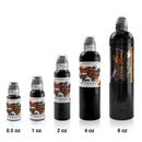 World Famous - Rocker Black, Professional Ink, Vegan, Made in USA, 1 oz. World Famous Tattoo Ink