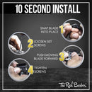 The Rich Barber On The Money 10 Second Blade Setter | Zero Gap Tool for Sharper Lines, Cleaner Fades & Precision Detail | Full Precision Shave in Seconds Compatible with Andis Slimline Pro The Rich Barber