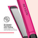 Revlon Smooth Brilliance Ceramic Hair Flat Iron | Smooth Glide and Ultra-Sleek Sylas, (1 in) Infinity Warehouse