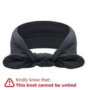 DRESHOW 4 Pack Bow Headband for Women Knotted Hair Band Facial Cloth Headbands DRESHOW