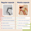 Moerie Hair Growth Supplement for Women & Men - Hair Skin and Nails Vitamins With Biotin, Q10 & Minerals - For Thicker, Fuller Hair & Hair Loss Treatment - Advanced Beadlet Delivery System - 180 Pills Infinity Warehouse