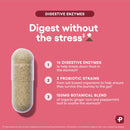 Physician's CHOICE Digestive Enzymes - Multi Enzymes, Organic Prebiotics & Probiotics for Digestive Health & Gut Health - Meal Time Discomfort Relief & Bloating - Dual Action Approach - 60 CT Infinity Warehouse