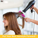 Denman Hair Brush for Curly Hair (Cherry Blossom) 5 Row Classic Styling Brush for Detangling, Separating, Shaping and Defining Curls. Best for Styling Naturally Curly Hair and Creating Ringlets Denman