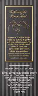 The Art of Shaving Facial Cleansing Brush Refill Heads - Works with Power Brush, Massages & Gently Exfoliates Skin, Reduces Ingrown Hairs & Razor Bumps, 2 Count The Art of Shaving