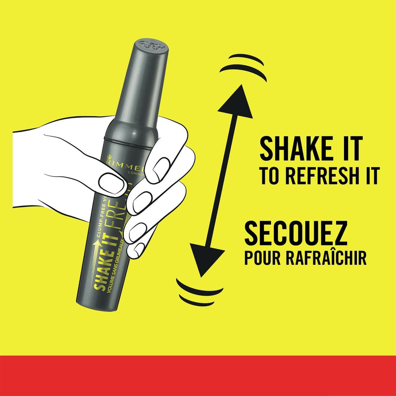 Rimmel Shake It Fresh Mascara, Black, 0.30 Fluid Ounce Rimmel