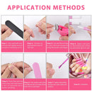 Clear Coffin Nail Tips Set, MORGLES 500 Pcs Clear Fake Nails French Tip Nails Acrylic Long Coffin Half Cover Nail Tips Ballerina False Nails with Nail Clipper Files and Glues,Cuticle Pusher and Fork MORGLES