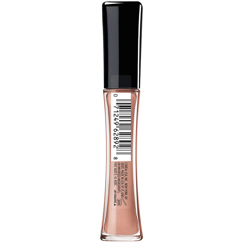 L’Oreal Paris Makeup Infallible 8 Hour Hydrating Lip Gloss, Nude Petal, 0.5 Ounce L'Oreal Paris Store