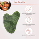 Zoë Ayla Gua Sha Facial Massage Tool (Natural Jade Stone) Zoë Ayla
