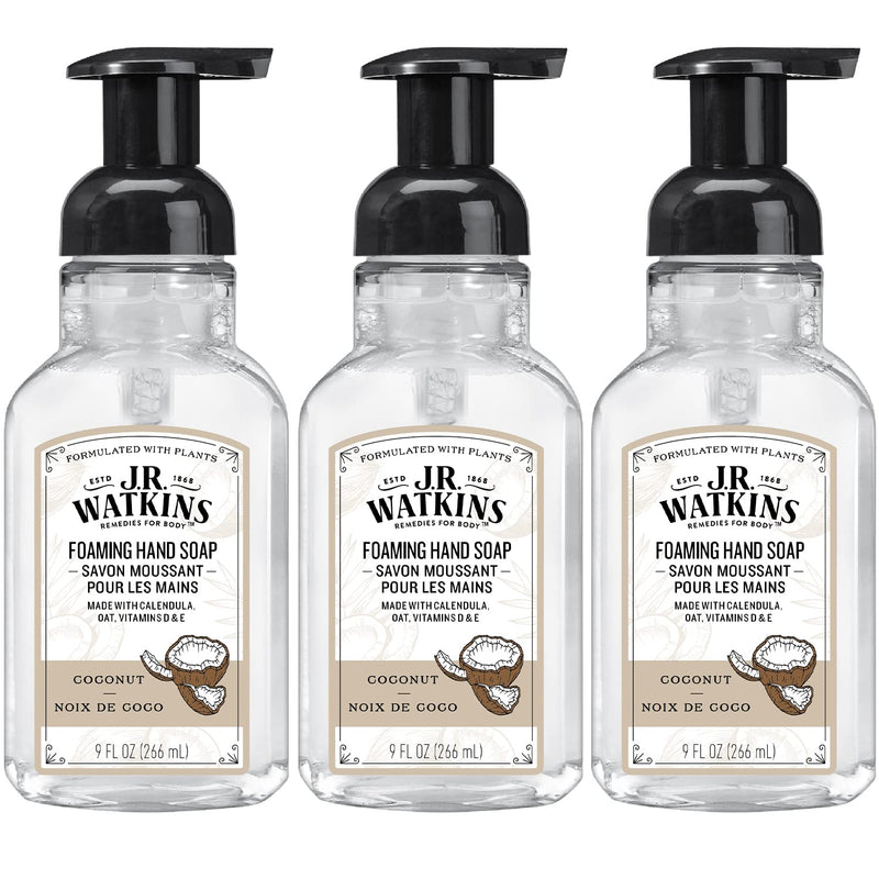 J.R. Watkins Gel Hand Soap For Bathroom or Kitchen, Scented, Cruelty Free, 11 Fl Oz, Neroli & Thyme, 3 Pack Infinity Warehouse