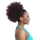 Sensationnel Synthetic Hair DrawString Ponytail Instant Pony Natural Afro 10" (1B) Sensationnel
