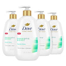 Dove Prebiotic Boost Hand Wash Gentle Detox 4 Count for Lasting Softness, with Marine Algae & Adaptogen, 12 oz Infinity Warehouse