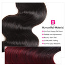 Beauty Princess Body Wave Human Hair 3 Bundles Double Weft 9A Brazilian Hair Bundles (20/22/24Inch) Wingirl