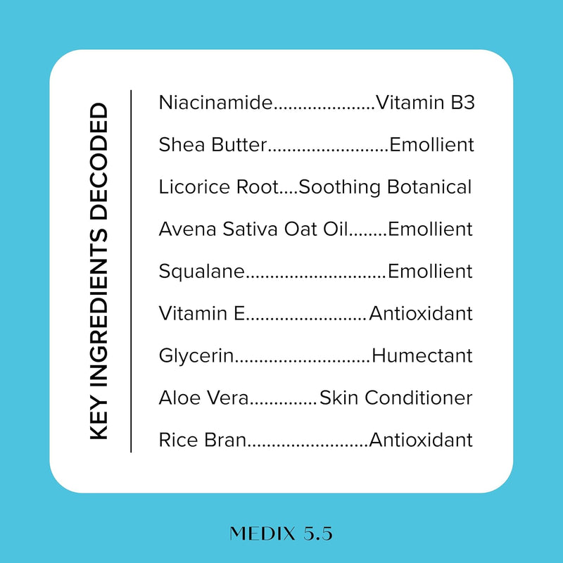 MEDIX Fragrance Free Niacinamide Face Moisturizer + Shea Butter Cream For Face & Body Lotion | Anti Aging Skin Care Firming Cream For Wrinkles, Dark Spots, Large Pores, 15 Fl Oz, 2-Pack Infinity Warehouse