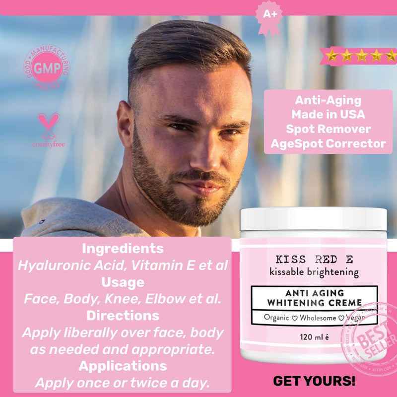 Kiss Red E Anti Aging Skin Radiance Dark Spot Remover Age Spot Remover Cream. Age Rewind Radiance Cream Arzoyi