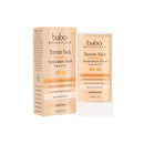 Babo Botanicals Tinted Moisturizing Face Mineral Stick Sunscreen SPF 50 with 70+ Organic Ingredients, Unscented, 0.6 Ounce Babo Botanicals