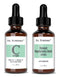 Vitamin C Serum 20% Pure L-Ascorbic Acid, Ferulic Acid, Vitamin E and HA and Hyaluronic Acid Serum with Vitamin B5 for Face and Eyes Natural Anti Aging Anti Wrinkle Set of 2 by Dr. Brenner Dr. Brenner