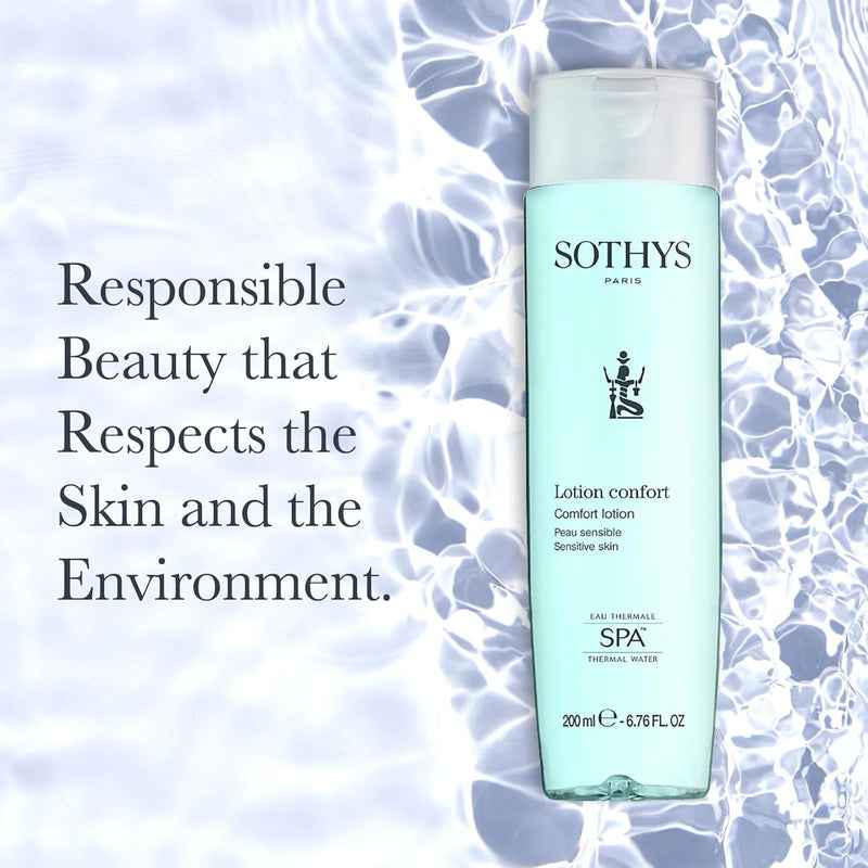 SOTHYS Comfort Lotion | Hydrating Face Toner for Sensitive Skin | Gentle Makeup Remover Infinity Warehouse
