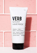 Verb Ghost Hair Mask - Vegan Deep Conditioning Hair Treatment – Repair Hair Mask for Damaged Hair – Intense Hydration Mask with Moringa Oil Defrizzes and Promotes Shine, 6.3 fl oz VERB