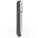 GERMANIKURE Personalized Glass Nail File - Hug The Dog - Czech Glass Fingernail Files in Leather Case for Natural Nails, Gel, Acrylic - Ethically Made - Engraved Manicure & Pedicure Tools… GERmanikure