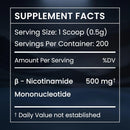 Renue By Science NMN Powder | 100g Fast Dissolve Powder Supplement | 500mg Nicotinamide Mononucleotide per Serving | Manufactured in the USA Third-Party Tested Infinity Warehouse