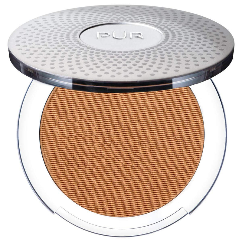PÜR 4-in-1 Pressed Mineral Makeup SPF 15 Powder Foundation with Concealer & Finishing Powder - Medium to Full Coverage Foundation Makeup - Cruelty-Free & Vegan Friendly PÜR MINERALS