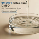 DMSO Liquid 99.995% USP Grade, Dimethyl Sulfoxide, 2 fl oz, High Purity & Undiluted - Made in The USA - HelloPharmacist Infinity Warehouse