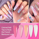 Morovan Coffin Press On Nails Medium Length Neutral Press On Nails Acrylic Press On Nails Short Medium Fake Nails With Glue Short Nails Glue On 240 PCS bulk Acrylic Press On Nails With Nail File Morovan