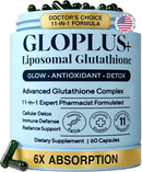 Liposomal Glutathione Supplement, 1150mg 11-in-1 Complex with NAC, 60ct Infinity Warehouse