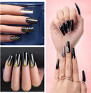 Beetles Gel Nail Polish Kit- 2 Pcs 15ml Black White Colors Gel Polish Set Soak Off LED Nail Gel Polish Nail Art Manicure Salon DIY at Home Design Decorations beetles Gel Polish