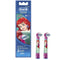 Oral-B Kids Extra Soft Replacement Brush Heads featuring Disney Princesses, Ages 3+, 2 count Oral-B