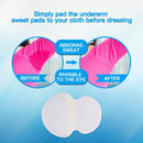 Large Underarm Sweat Pads for Women and Men Fight Hyperhidrosis [100 Pack], CANAGROW Armpit Sweat Pads Comfortable Unflavored, Non Visible, Extra Adhesive, Disposable, Sweat Free Armpit Protection CANAGROW