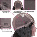 QTHAIR 14A Midulla Lace Front Wig Human Hair Deep Wave Wig 4×4 Brazilian Human Hair Wig for Black Women Human Hair Curly Wigs Pre Plucked With Baby Hair Natural Color 14 inch QTHAIR Store