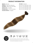 ROSEBUD Clip in Hair Extensions REMY Human Hair 8Pcs 18 Clips 65g/Set 14 Inch Rose bud