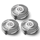 Patriots-Usa Replacement Heads for Philips Norelco Shavers Series 5000, OEM SH50/52 Replace HQ8 Heads, Patriots-Usa